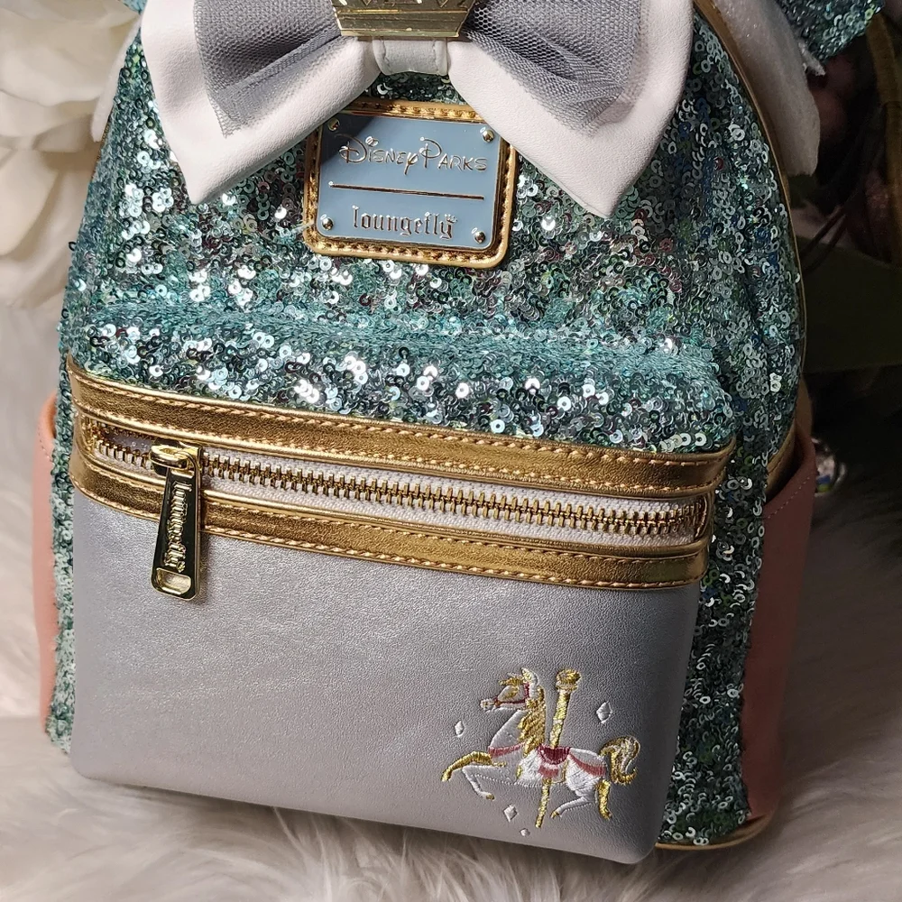 King Arthur Carousel Loungefly MMMA Backpack New